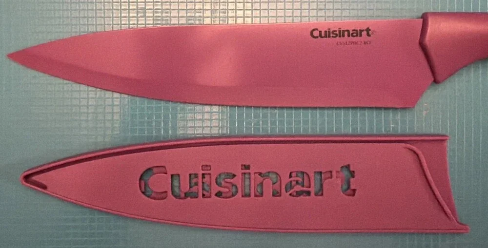 Cuisinart Ceramic Coated Colored Knives 2-pieces Stainless Steel Dishwasher Safe